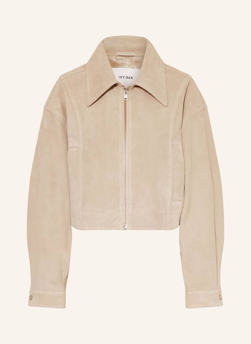 Ivy Oak Lederjacke Lena beige von IVY OAK