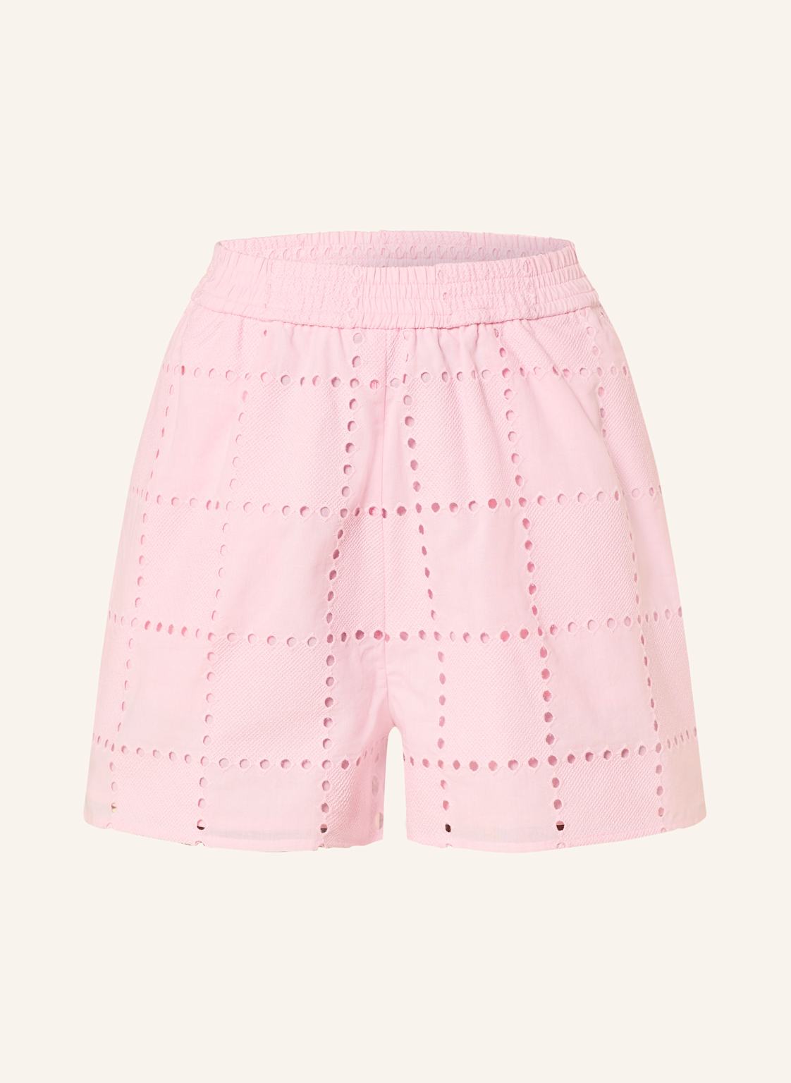 Ivy Oak Shorts Aus Lochspitze rosa von IVY OAK