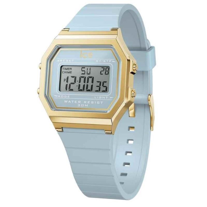 022058 Digit Retro Tranquil Blue Damen Blau ONE SIZE von Ice Watch