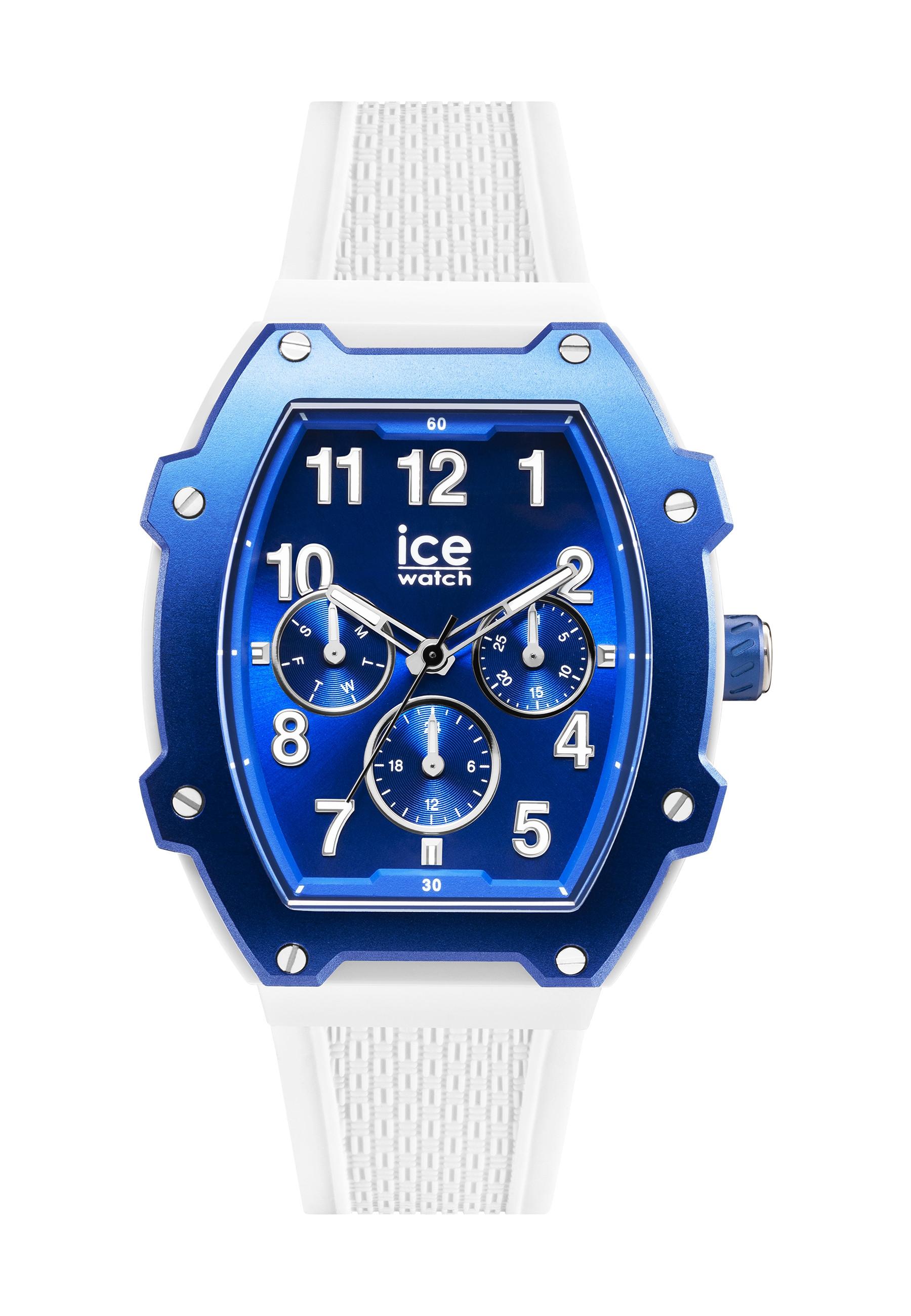 Ice Boliday White Blue Plastic Damen Silber ONE SIZE von Ice Watch