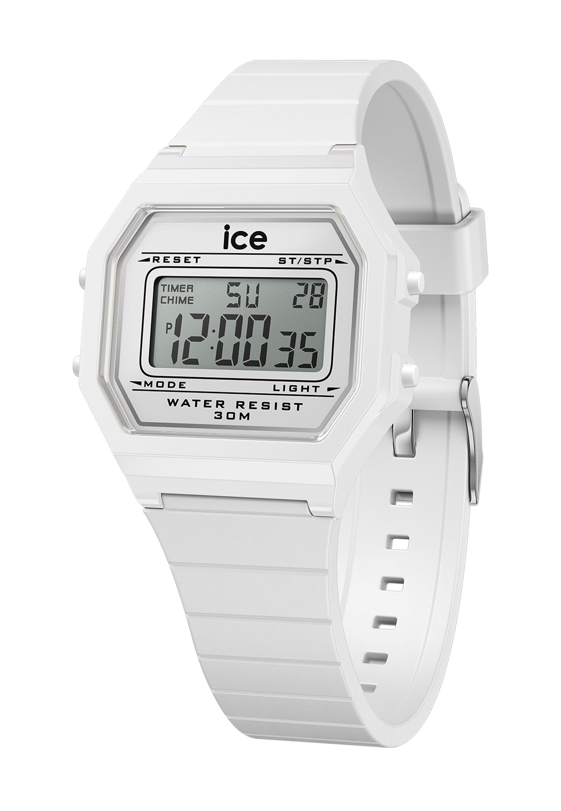 Ice Digit Retro White Small Damen Silber ONE SIZE von Ice Watch