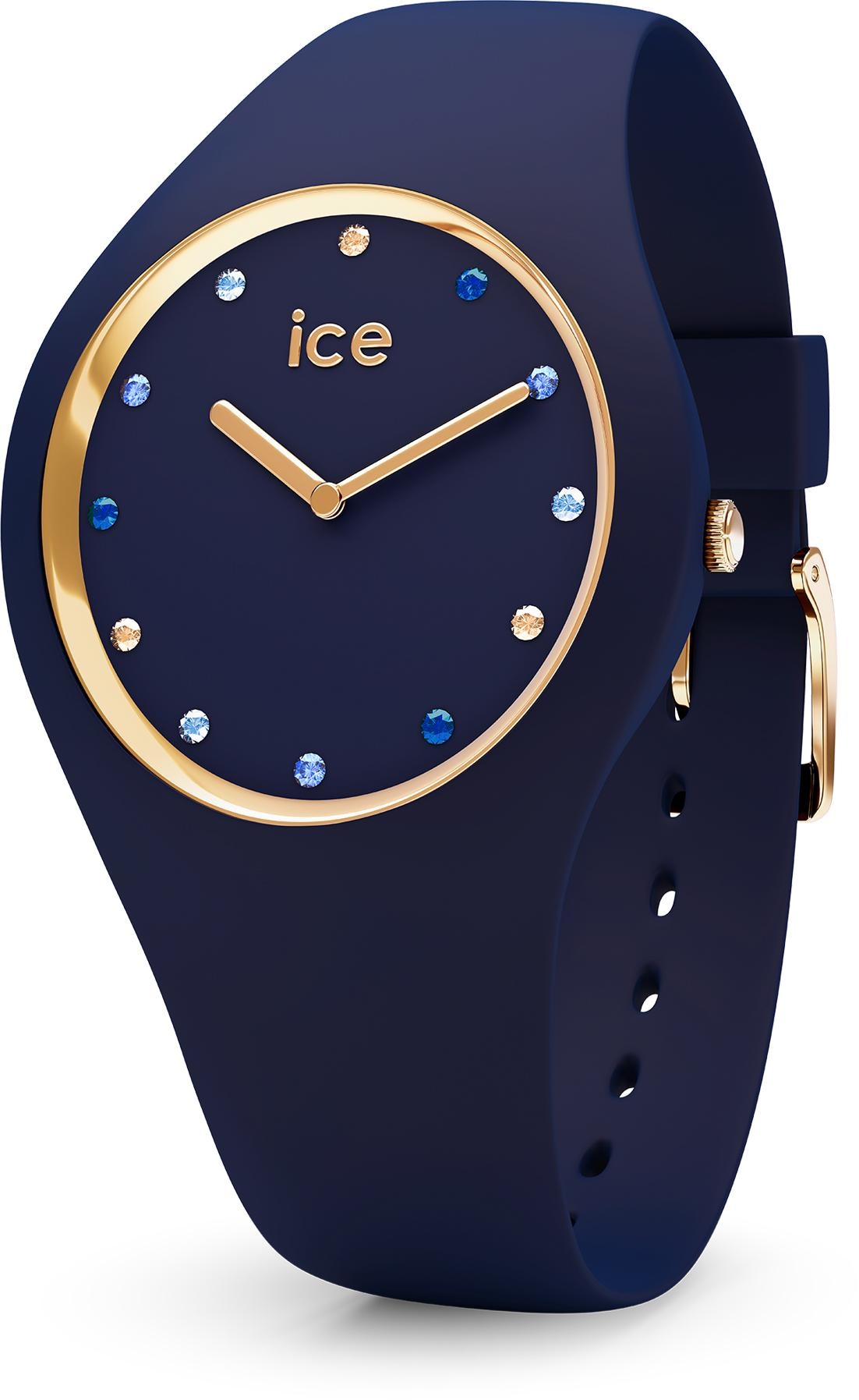 ice-watch Quarzuhr »ICE cosmos - Small - 2H, 016301«, Armbanduhr, Damenuhr, Mineralglas, analog, Silikonarmband von Ice-Watch