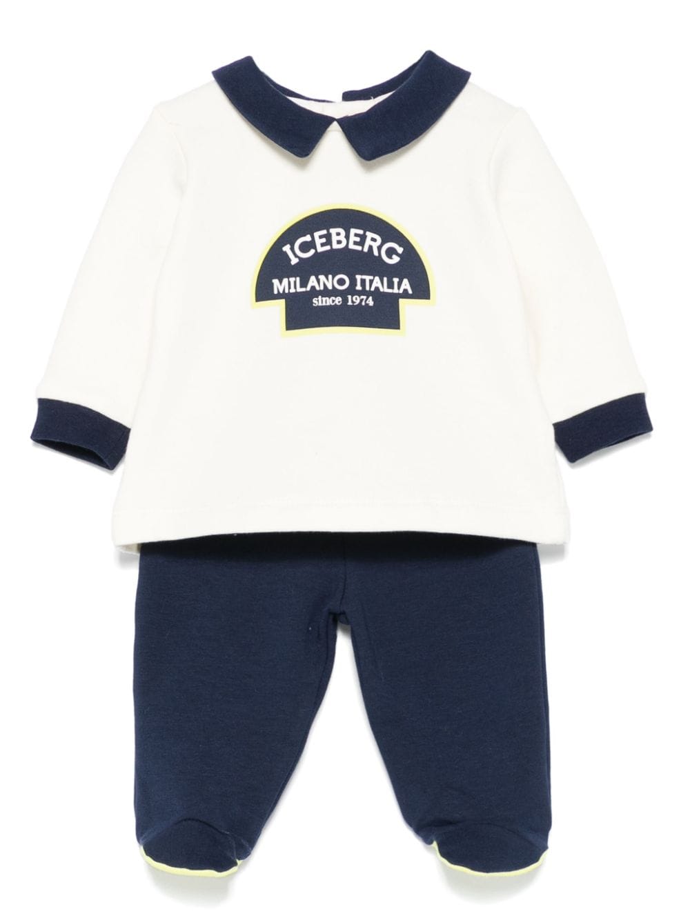 Iceberg Kids logo-appliqué tracksuit - White von Iceberg Kids