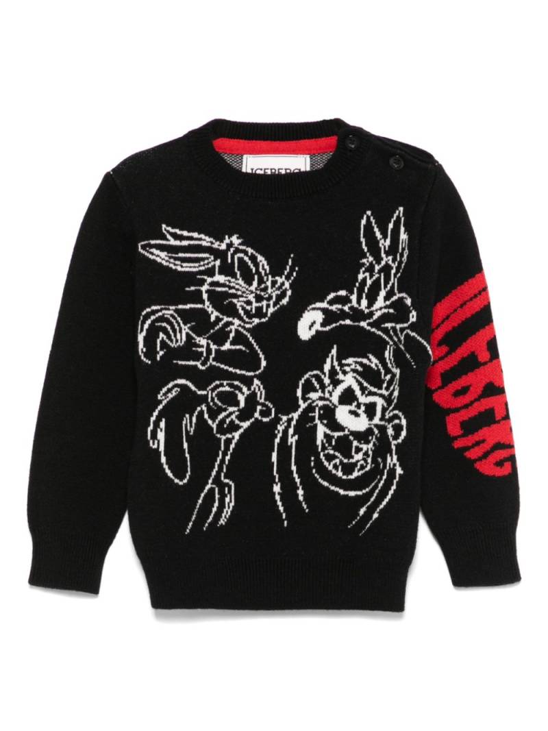 Iceberg Kids x Looney Tunes sweater - Black von Iceberg Kids