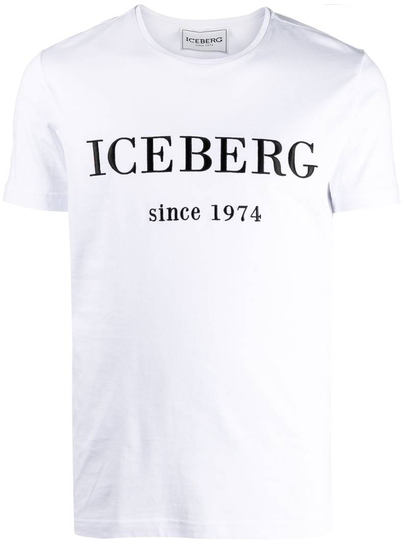 Iceberg logo print T-shirt - White von Iceberg