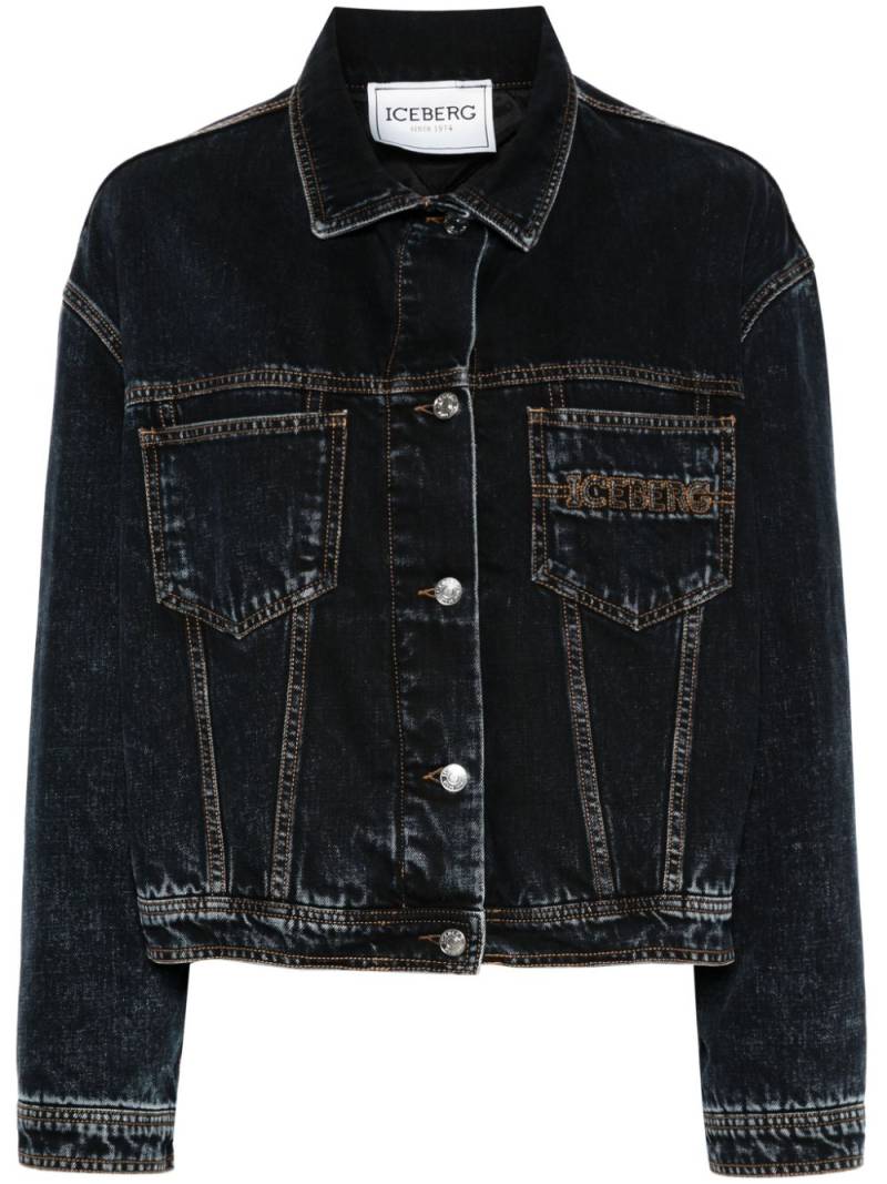 Iceberg denim quilted jacket - Blue von Iceberg