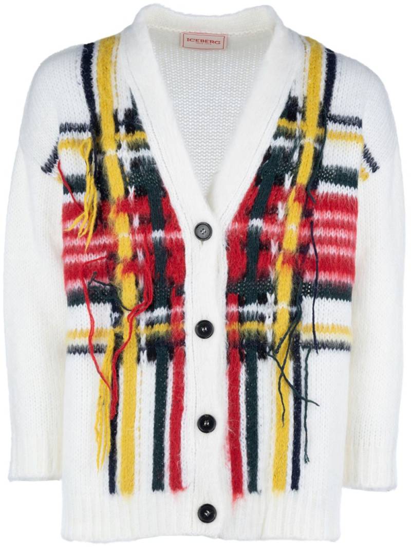 Iceberg embroidered-design cardigan - White von Iceberg