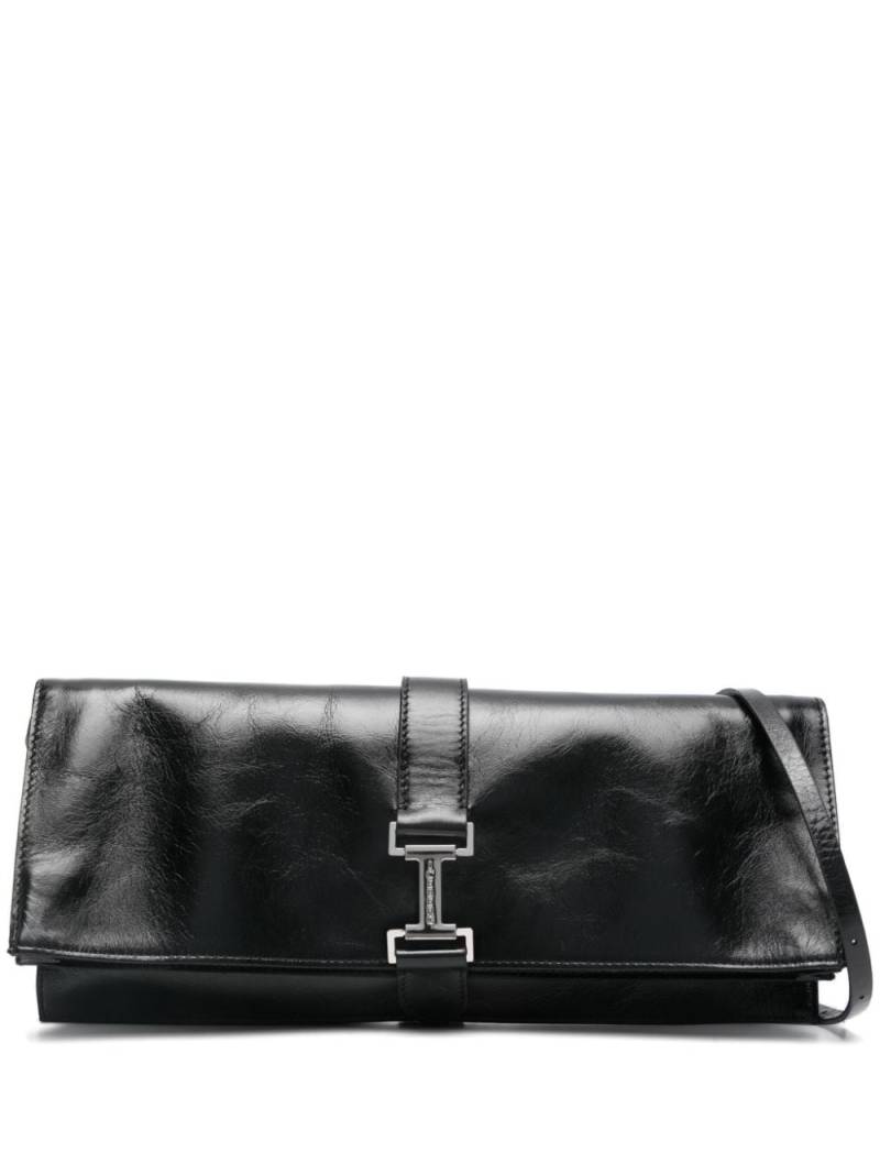 Iceberg leather shoulder bag - Black von Iceberg