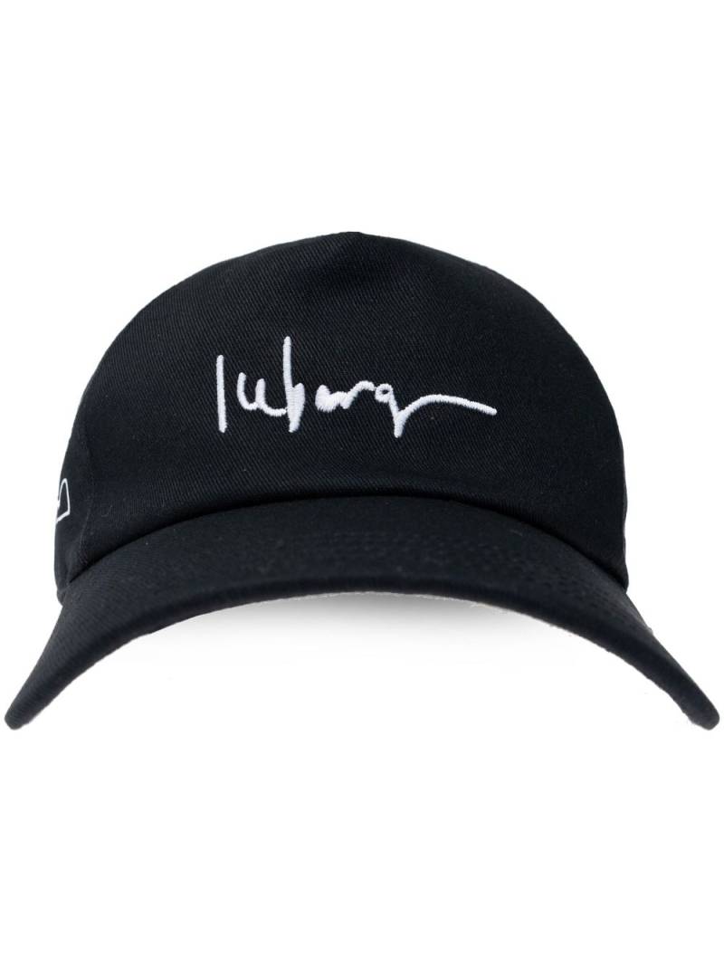 Iceberg logo embroidered cap - Black von Iceberg