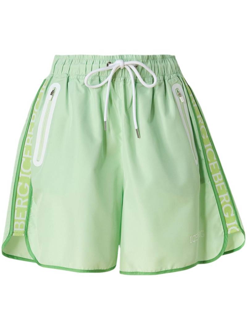 Iceberg logo-tape shorts - Neutrals von Iceberg