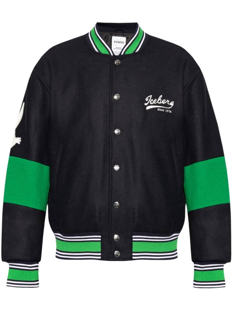 Iceberg x Looney Tunes Bugs Bunny jacket - Black von Iceberg