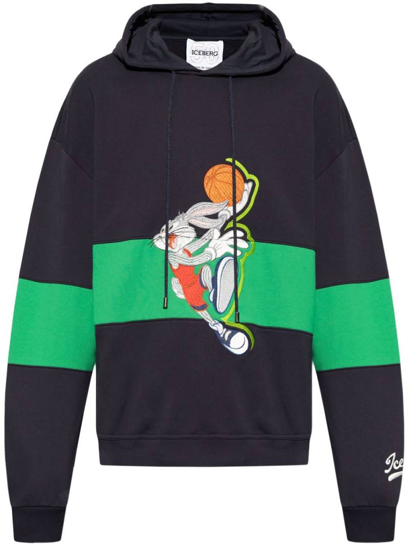 Iceberg x Looney Tunes hoodie - Blue von Iceberg