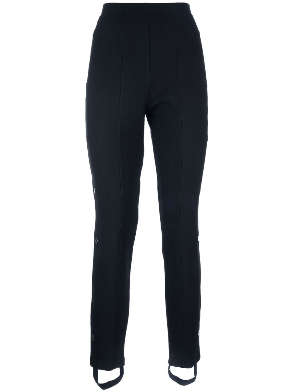 Iceberg zip-fastening tapered trousers - Black von Iceberg