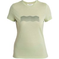 ICEBREAKER Damen Funktionsshirt Merino 150 Tech Lite III Contour hellgrün | M von Icebreaker