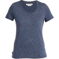 ICEBREAKER Damen Funktionsshirt Merino 150 Tech Lite III Woods dunkelblau | XL von Icebreaker