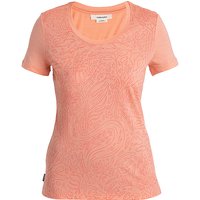 ICEBREAKER Damen Funktionsshirt Merino 150 Tech Lite III koralle | L von Icebreaker