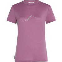 ICEBREAKER Damen Funktionsshirt South Tech Lite3 150 rosa | L von Icebreaker