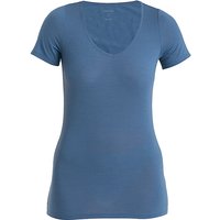 ICEBREAKER Damen T-Shirt 150 Siren Sweetheart blau | XS von Icebreaker
