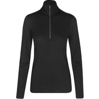 ICEBREAKER Damen Unterzieh Zipshirt Oasis 200 schwarz | M von Icebreaker