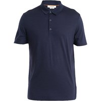 ICEBREAKER Herren Funktionspolo Merino 150 Tech Lite3 dunkelblau | L von Icebreaker