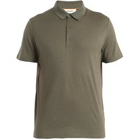 ICEBREAKER Herren Funktionspolo Merino 150 Tech Lite3 olive | L von Icebreaker