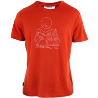 ICEBREAKER Herren Funktionsshirt Merino 150 Tech Lite III Sunset Tech kupfer | XXL von Icebreaker