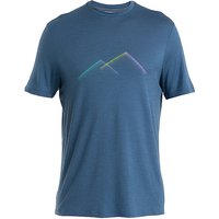 ICEBREAKER Herren Funktionsshirt Merino 150 Tech Lite3 blau | M von Icebreaker