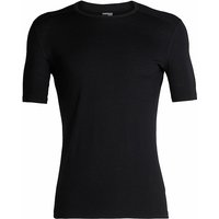 ICEBREAKER Herren Funktionsshirt Merino 200 Oasis SS schwarz | M von Icebreaker