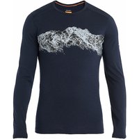 ICEBREAKER Herren Funktionsshirt Merino 200 Oasis Thermo schwarz | L von Icebreaker