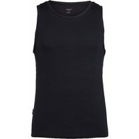 ICEBREAKER Herren Tanktop Anatomica schwarz | L von Icebreaker