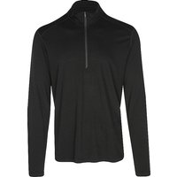 ICEBREAKER Herren Unterzieh Zipshirt Oasis 200 schwarz | L von Icebreaker