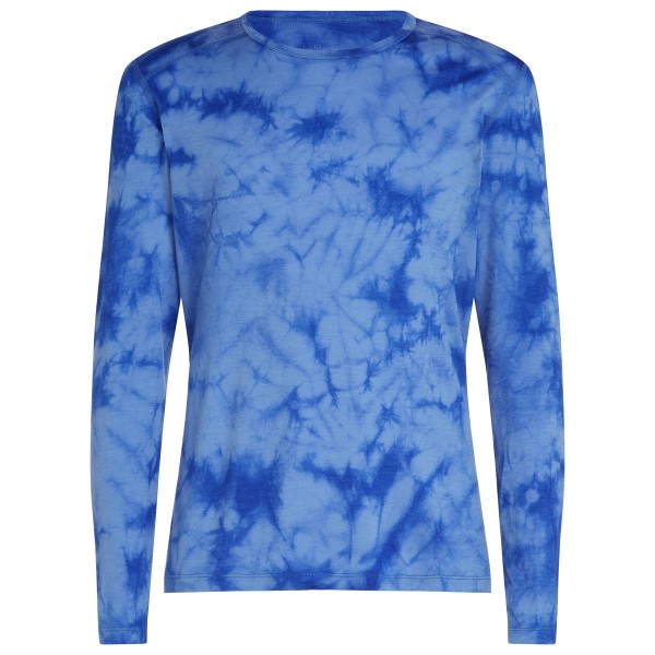 Icebreaker - 200 Oasis L/S Crewe Cloud Dye - Merinounterwäsche Gr M blau von Icebreaker