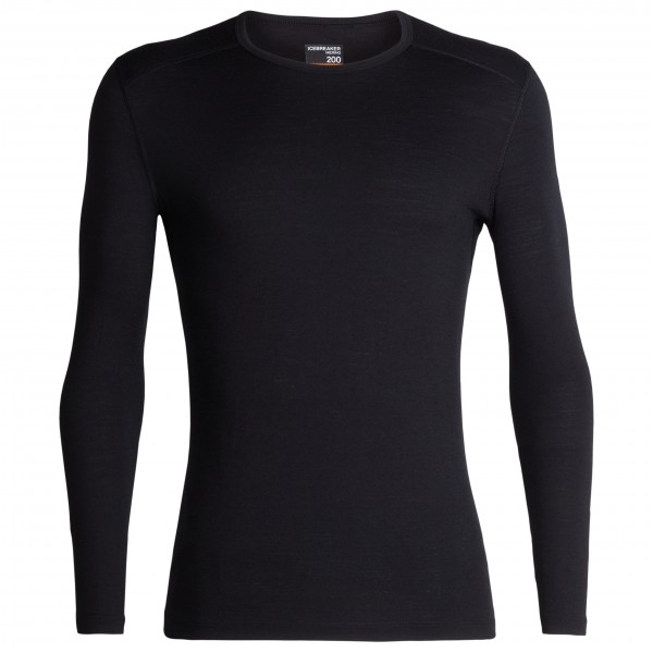 Icebreaker - 200 Oasis L/S Crewe - Merinounterwäsche Gr 3XL schwarz Icebreaker - 200 Oasis L/S Crewe - Merinounterwäsche Gr 3XL schwarz von Icebreaker