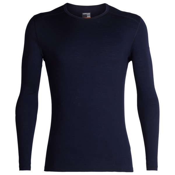 Icebreaker - 200 Oasis L/S Crewe - Merinounterwäsche Gr L blau Icebreaker - 200 Oasis L/S Crewe - Merinounterwäsche Gr L blau von Icebreaker