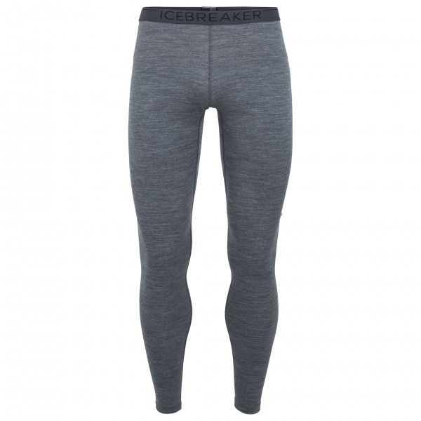 Icebreaker - 200 Oasis Leggings - Lange Unterhose Gr L blau/grau von Icebreaker