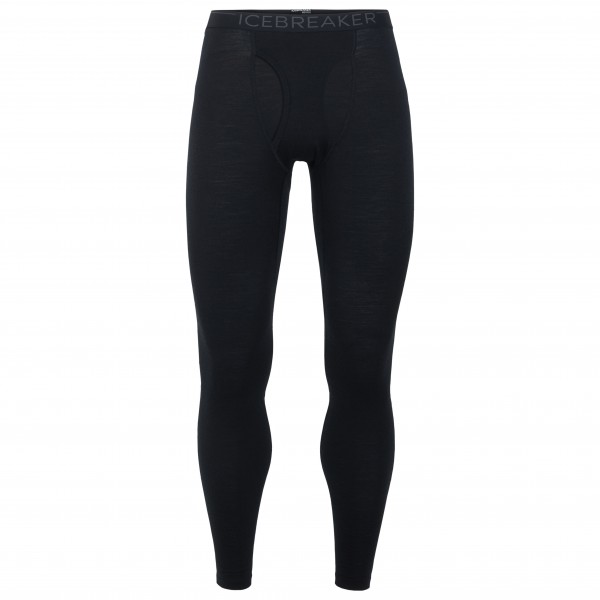 Icebreaker - 200 Oasis Leggings with Fly - Lange Unterhose Gr M;S;XXL schwarz von Icebreaker