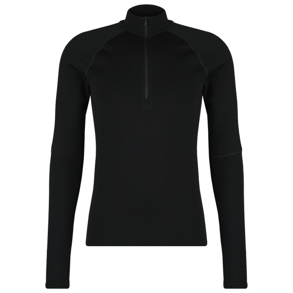 Icebreaker - 300 Merinofine Polar L/S Half Zip - Merinounterwäsche Gr L schwarz von Icebreaker