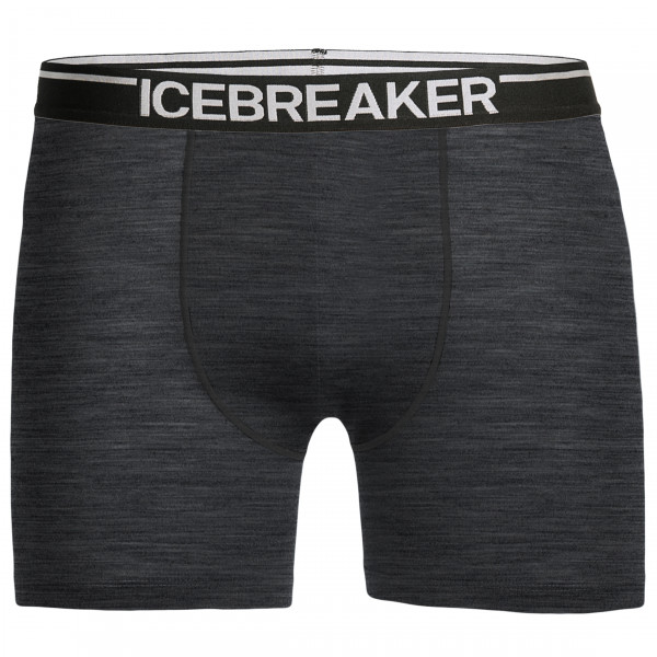 Icebreaker - Anatomica Boxers - Merinounterwäsche Gr L schwarz von Icebreaker