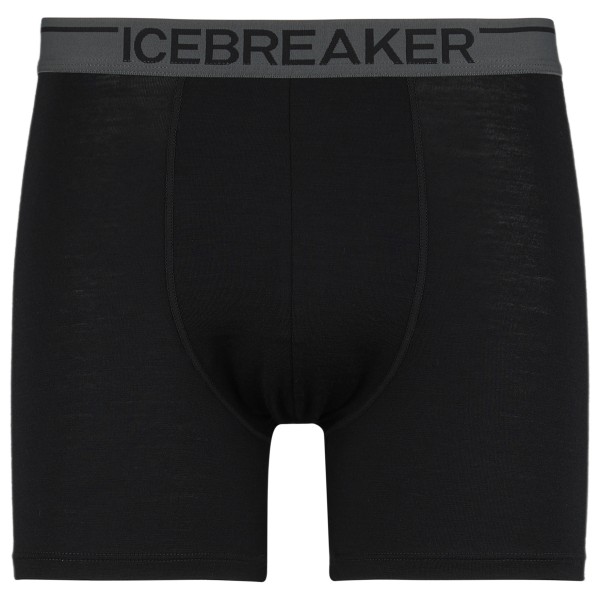 Icebreaker - Anatomica Boxers - Merinounterwäsche Gr L schwarz von Icebreaker