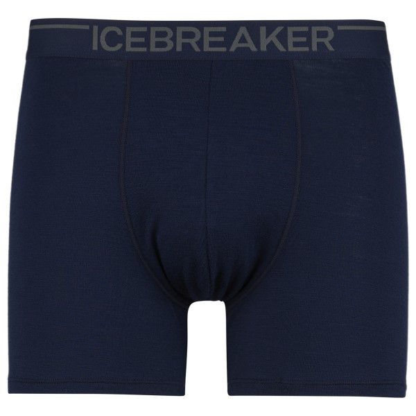 Icebreaker - Anatomica Boxers - Merinounterwäsche Gr M blau von Icebreaker