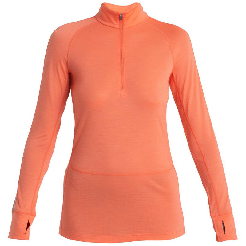 Icebreaker Damen 125 ZoneKnit Half Zip Longsleeve von Icebreaker