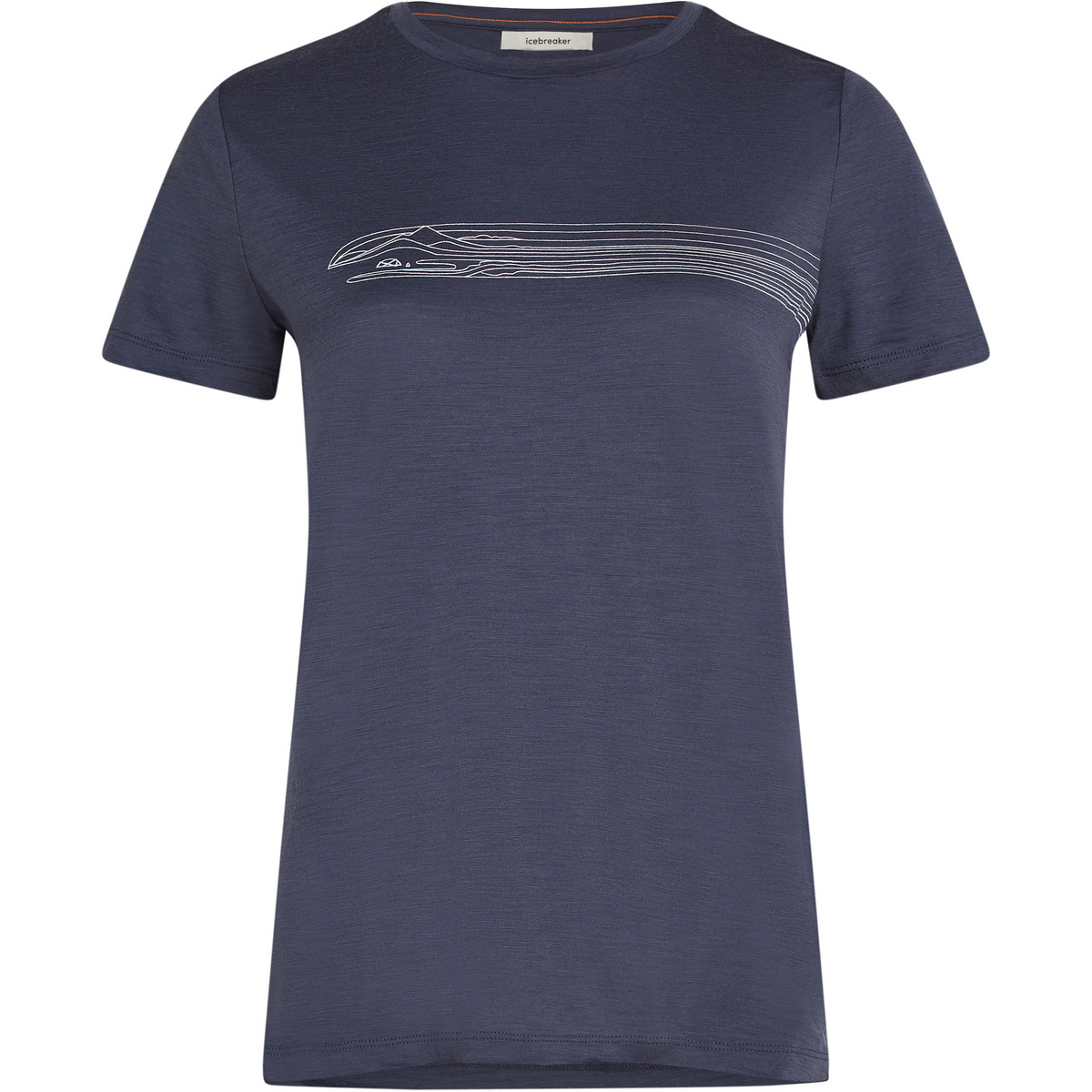 Icebreaker Damen 150 Tech Lite II Camping Lines T-Shirt Icebreaker Damen 150 Tech Lite II Camping Lines T-Shirt von Icebreaker