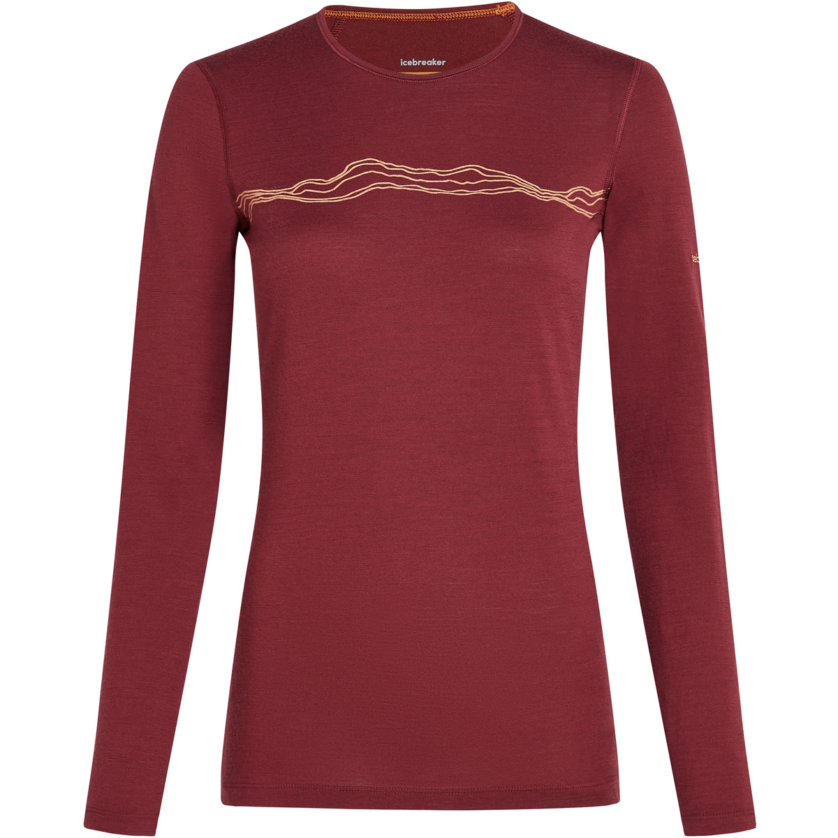 Icebreaker Damen 200 Oasis Crewe Mountain Pulse Longsleeve Icebreaker Damen 200 Oasis Crewe Mountain Pulse Longsleeve von Icebreaker