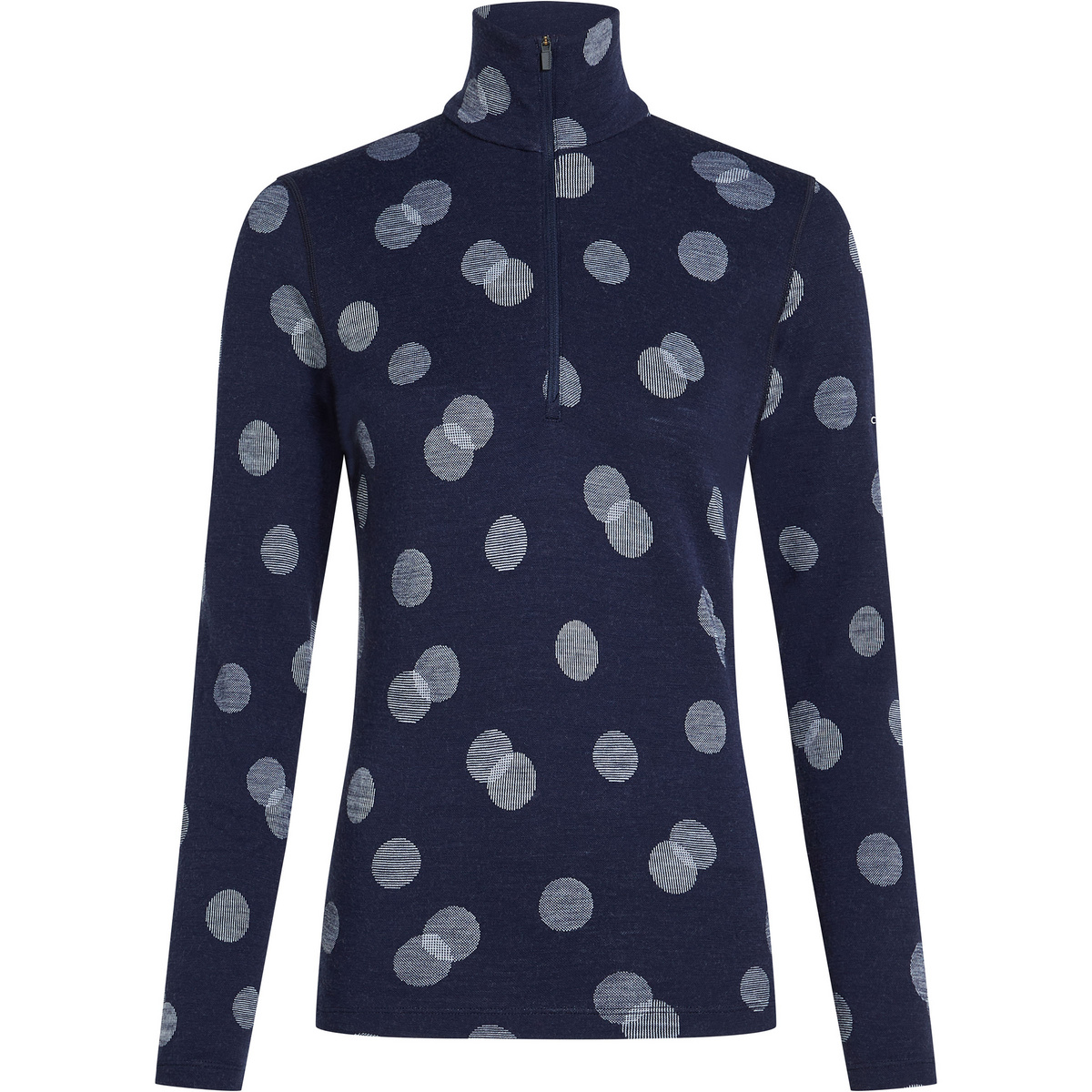 Icebreaker Damen 260 Vertex Falling Flakes Half Zip Longsleeve von Icebreaker