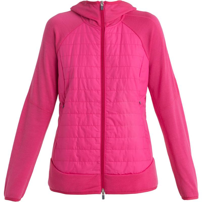 Icebreaker Damen Quantum Hybrid Hoodie Jacke von Icebreaker