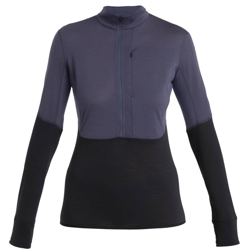 Icebreaker Damen Realfleece Descender Half Zip Longsleeve von Icebreaker