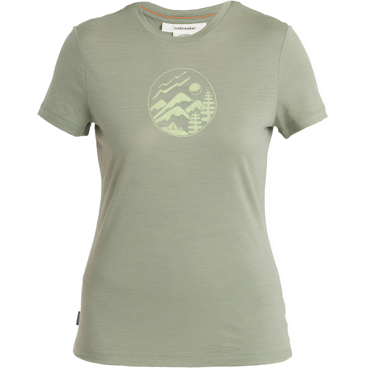 Icebreaker Damen Tech Lite III Camping Circle T-Shirt Icebreaker Damen Tech Lite III Camping Circle T-Shirt von Icebreaker