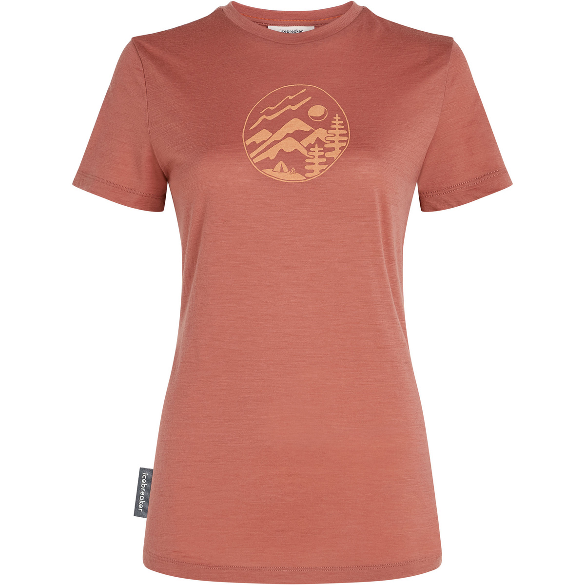 Icebreaker Damen Tech Lite III Camping Circle T-Shirt Icebreaker Damen Tech Lite III Camping Circle T-Shirt von Icebreaker