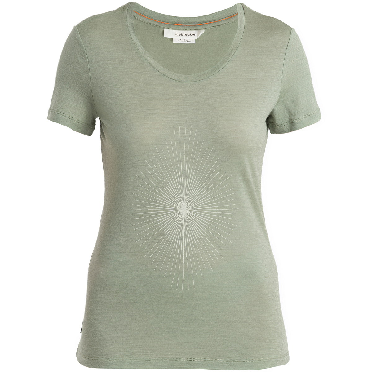 Icebreaker Damen Tech Lite III Scoop Light Forms T-Shirt von Icebreaker