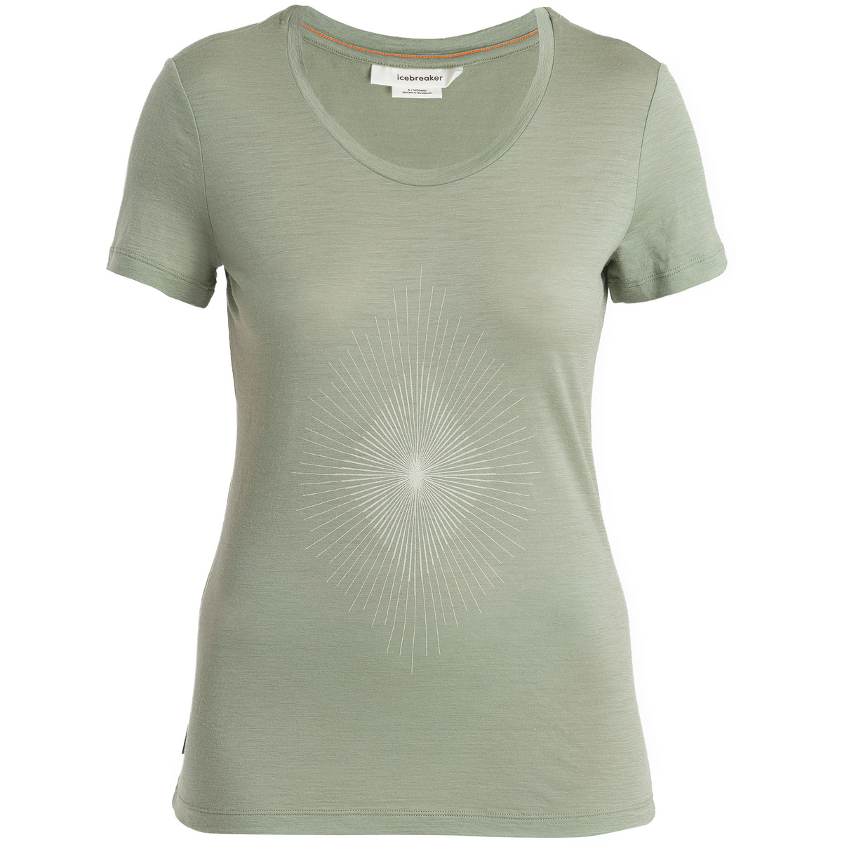 Icebreaker Damen Tech Lite III Scoop Light Forms T-Shirt Icebreaker Damen Tech Lite III Scoop Light Forms T-Shirt von Icebreaker